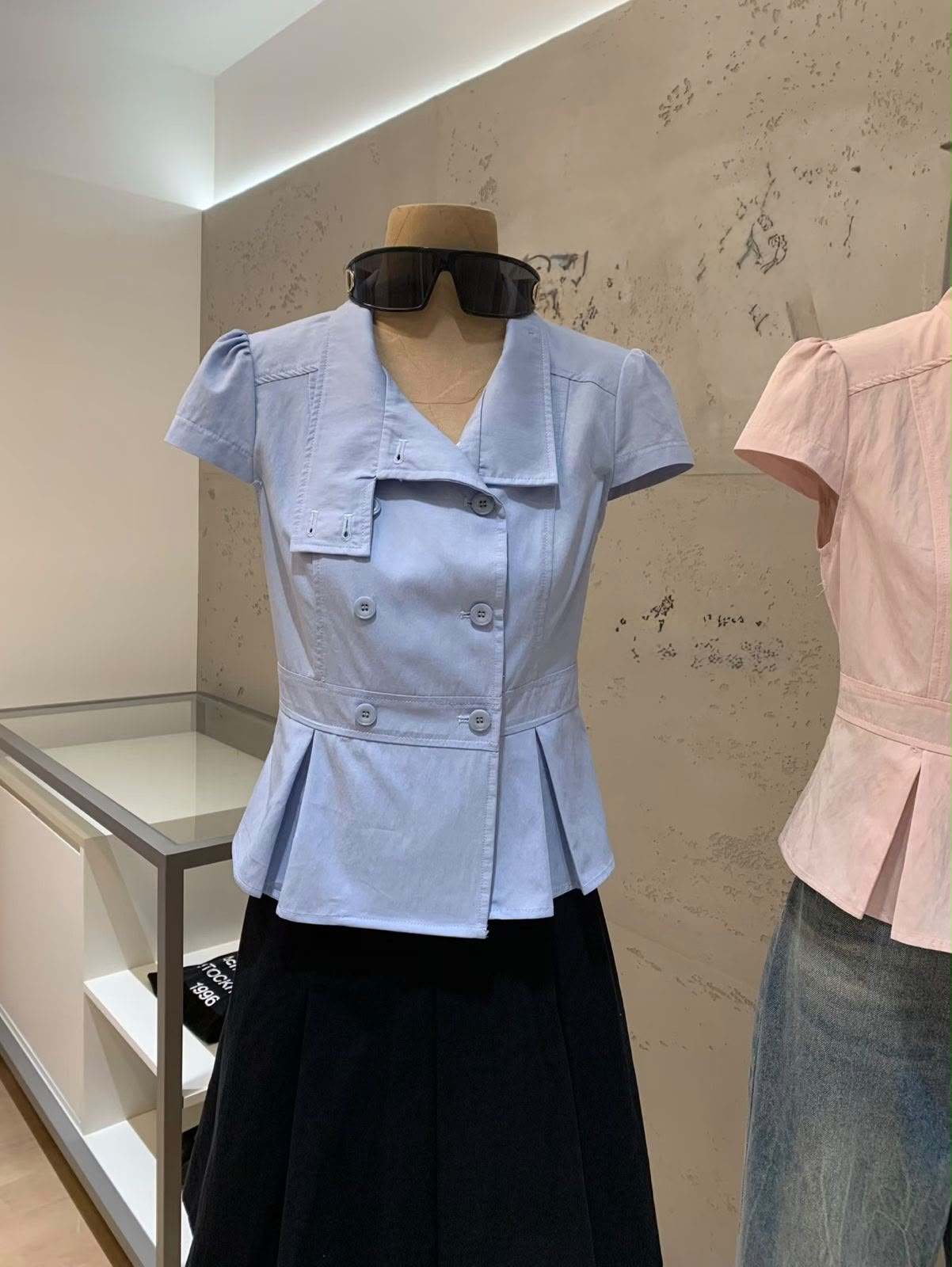 ATT peplum top outfit